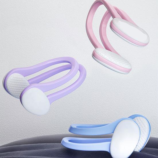 Swimming Nose Clip Earplug Waterproof Beginners Kids Adults Colorful Accidental Emergency Stopper Nasal Clip Swimming Accessories