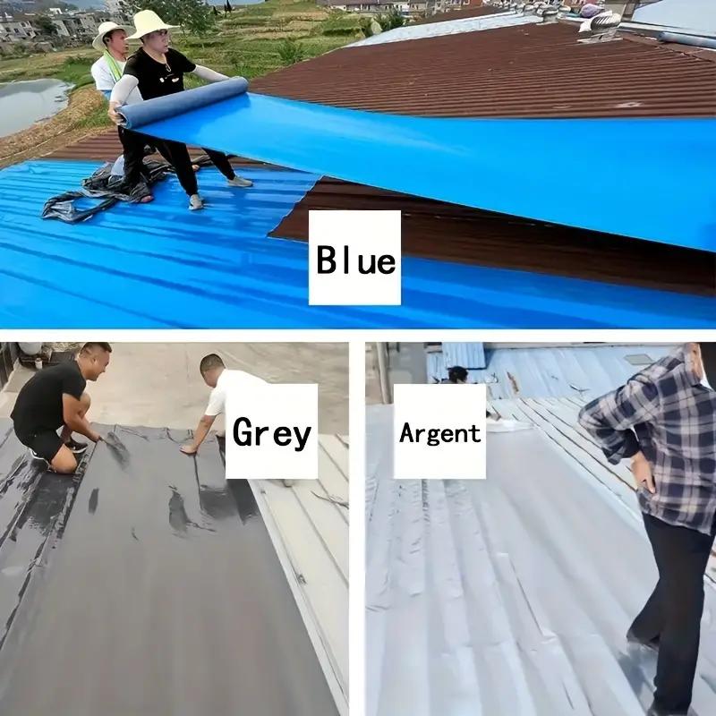 1 roll 3.94 *196.85 inchHeavy-Duty Waterproof Sealant Tape - Ideal for Roofs, Steel Tiles & Pipe Repairs | High-Temp Resistant