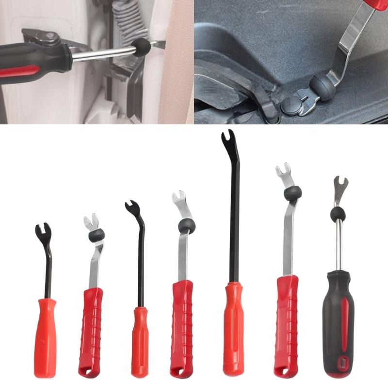 Car Door Card Panel Trim Removal Tool For Upholstery Retaining Clip Door Panel Trim Supports Puller Pry Tool