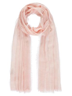 Women' Lightweight Plain Scarf In Light Pink Passigatti