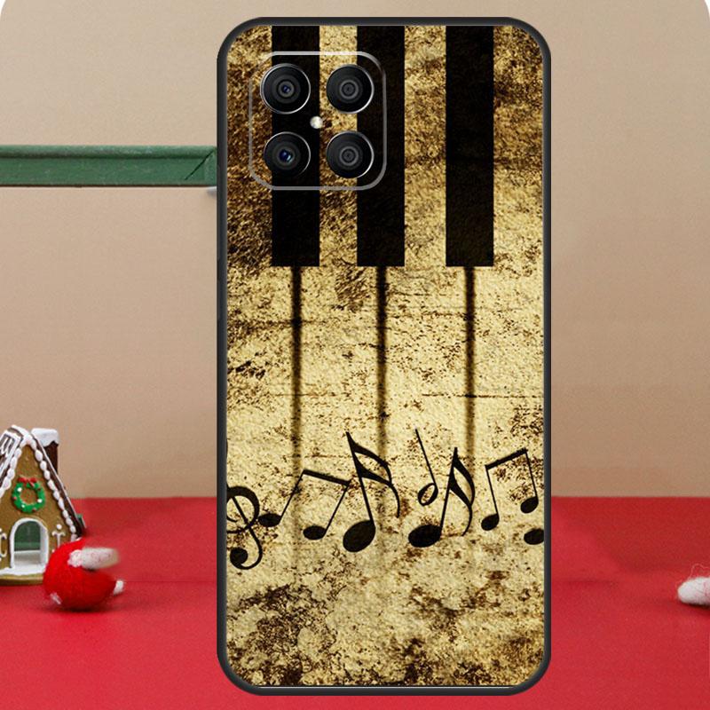 

Music Note Symbol Piano Case For Huawei P40 Lite P20 P30 P60 P Smart Z Nova 9 Honor X8 X9a 50 70 Magic 5 Pro Cover Huawei P60 Pro