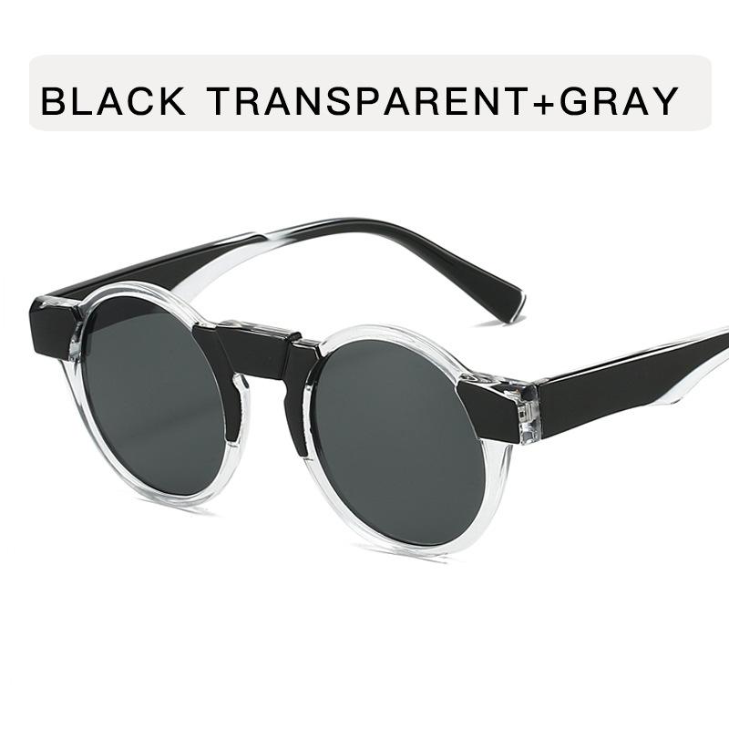 Fashion Round Shape Sunglasses for Women Vintage Stylish Anti-glare Men Sun Glasses Travelling Hiking Women Sunglasses