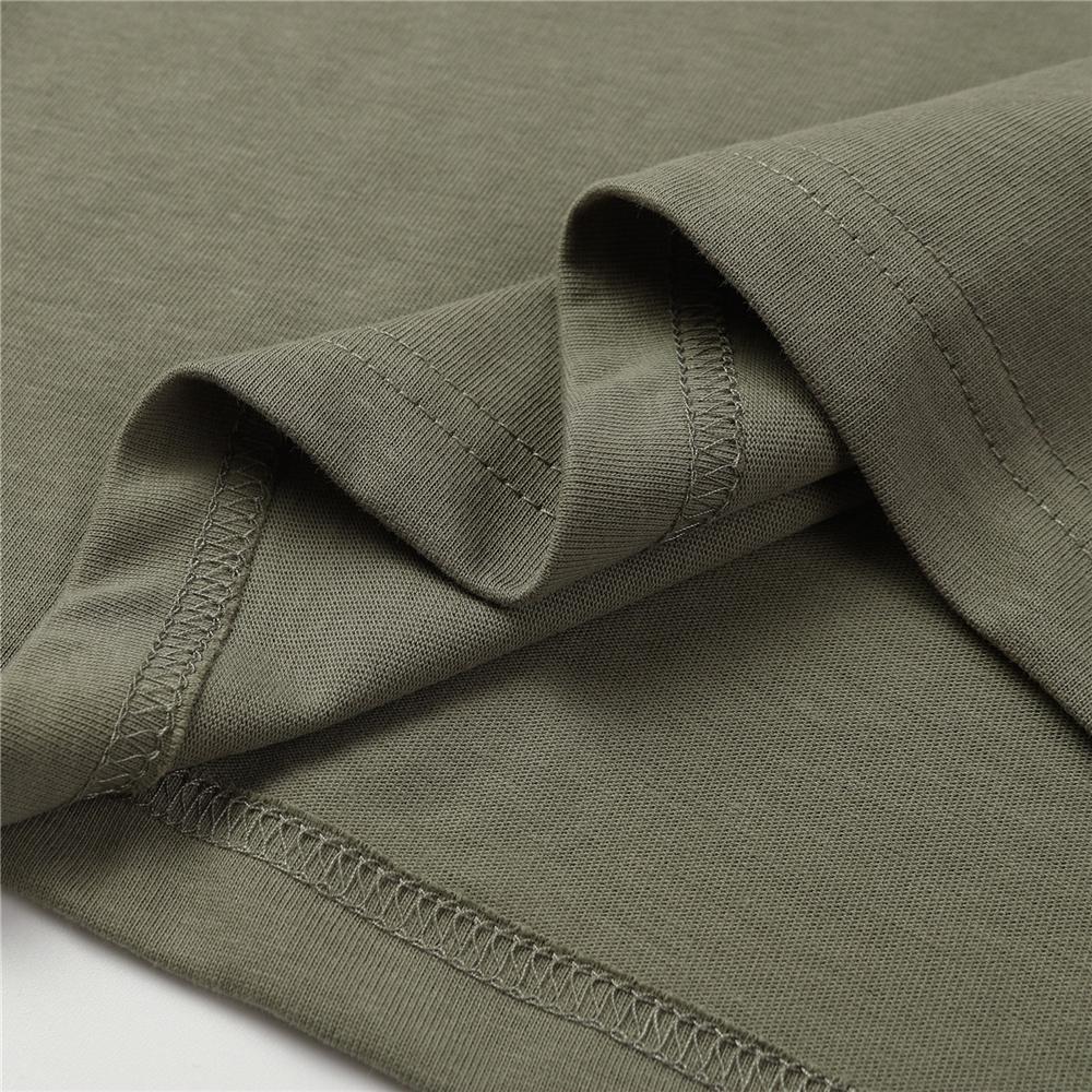 Essentials T-Shirt for Men's Pressed Glue Letters Loose Round Neck High Street Fashion Men and Women Short Sleeves T-shirts