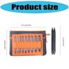 9Pairs Interchangeable Aluminum Circular Knitting Needle with Case Ergonomic Grip for Weaving Yarns Craft 3.5mm-8.0mm