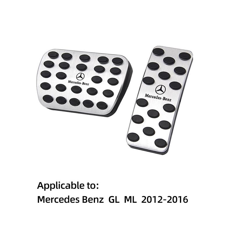 GLC GLB Car Pedals Cover Brake Accelerator Foot Pedal Pad Accessories For Mercedes Benz AMG W206 W204 W205 W212 W213 W221 W222