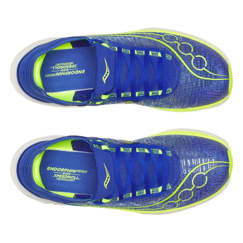 Saucony ENDORPHIN ELITE 2 Low top Running Shoes Men's Blue Yellow S30994-285