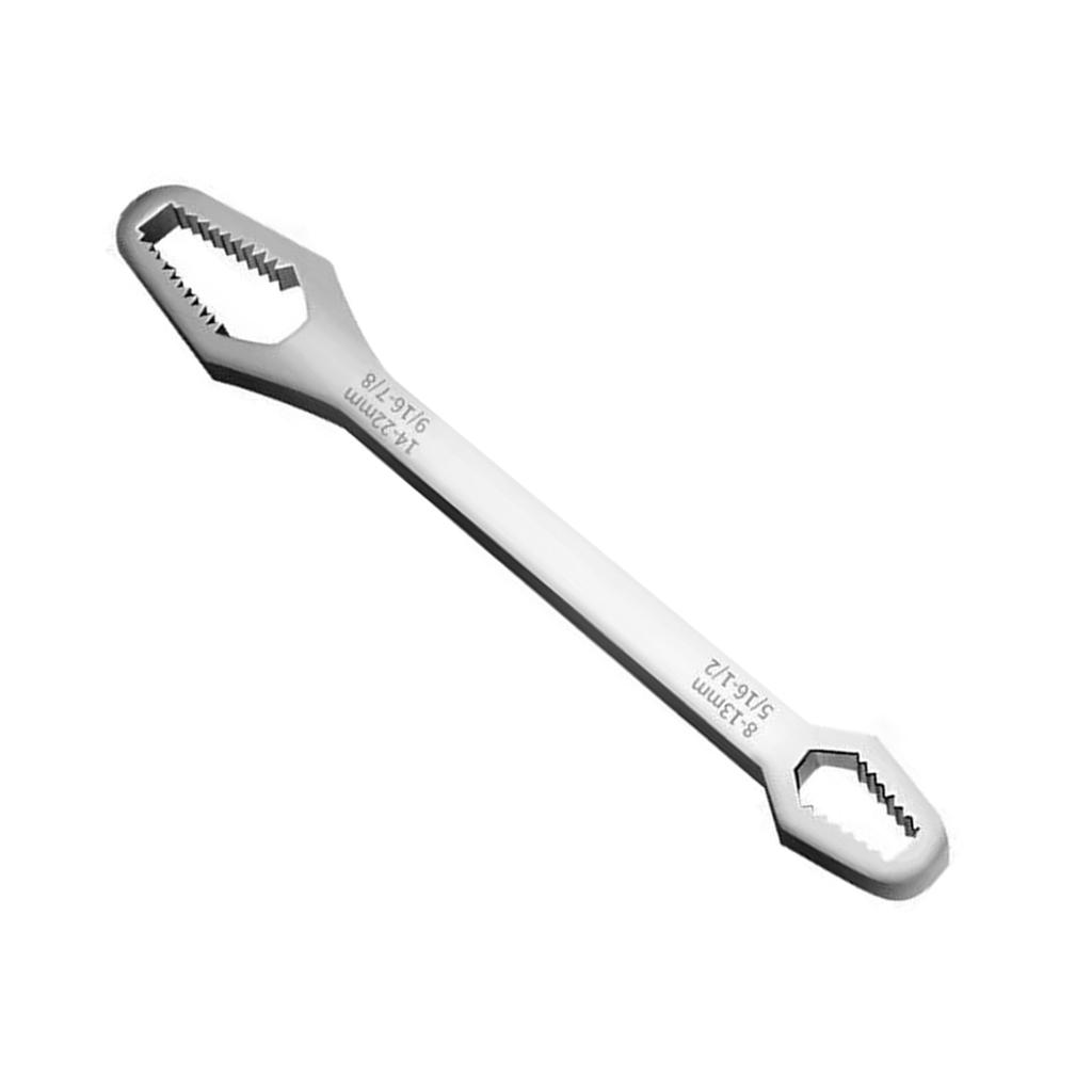 8-24mm Universal Wrenches Double-ended Self-tightening Adjustable Wrench Tools for Automotive Maintenance and Repair