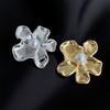 Light Luxury High-End Sense Retro Versatile Pin Suit Corsage Stainless Steel Pearl Flower Brooch High-End Coat Accessories