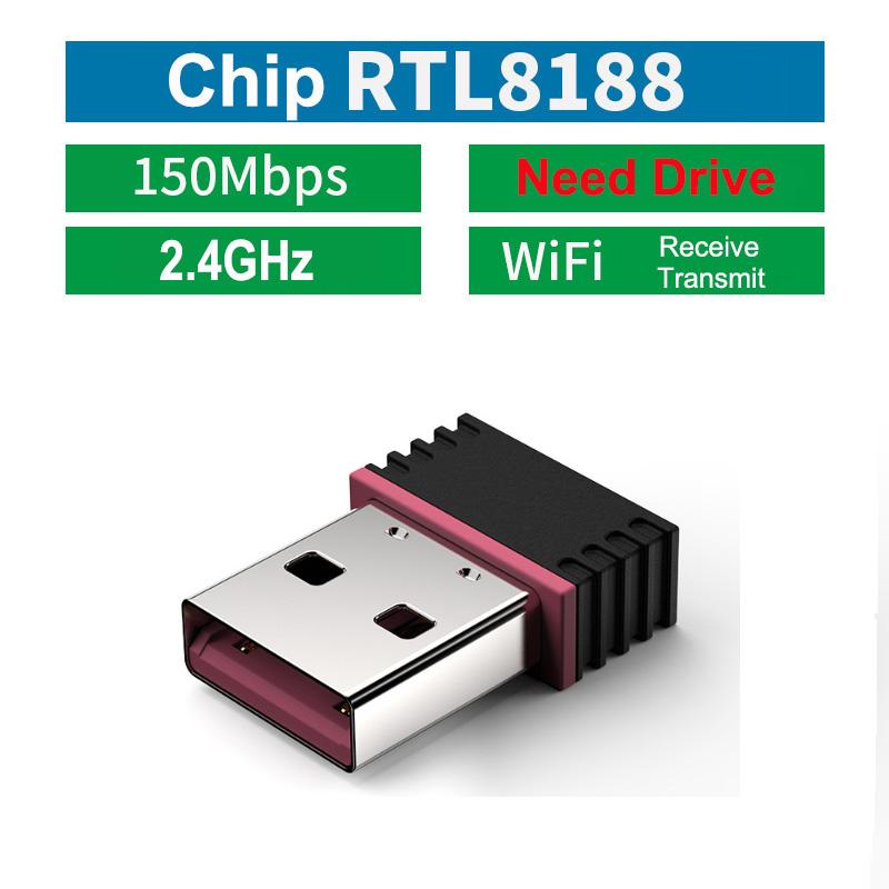 MINI USB Wifi Bluetooth Adapter 150Mbps 2.4Ghz Antenna Ethernet Wi-fi Dongle Lan Wireless Network Card PC Desktop Receiver