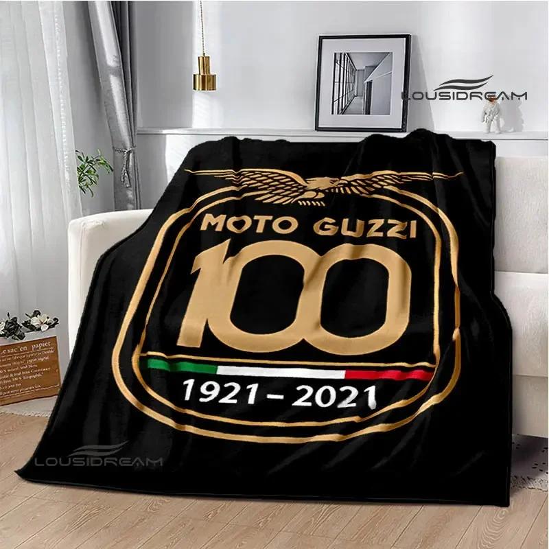 Guzzi Motorcycle Children's Warm Blanket Cubre Cama Blankets for Beds Picnic Blanket