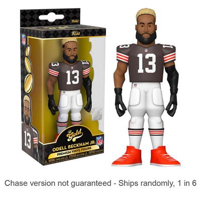 NFL: Odell Beckham Jr. Vinile da 5" Gold Chase Spedizioni 1 su 6