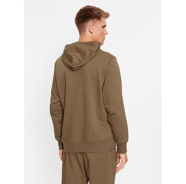 Толстовка New Balance Essentials Stacked Logo French Terry Hoodie