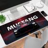 1Pc Mustang Night Drive Gaming Mouse Pad Keyboard Desk Mat Non-slip Rubber Lock Edge Waterproof Computer Mousepad for Office Home Decor Y1802