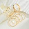 10pcs Fashion Gold Color Textured Bangle Set For Women Boho Minimalist Adjustable Layered Wristband Twist Bracelet Daily Jewelry