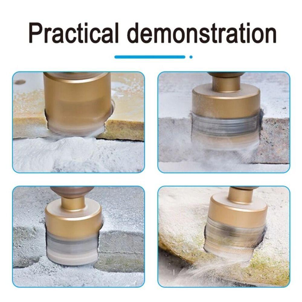 3/6/8mm Metal Hole Cutter Hexagonal Drilling Tools Step Cone Drill Power Tools Accessories