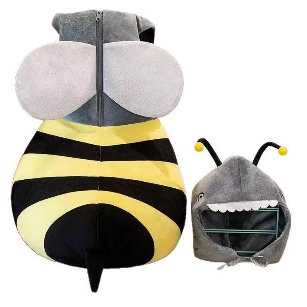 Photo Prop Bee Shark Cosplay Costume Yellow Bee Animal Cosplay Props Children