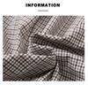 Xu Man Spring/Summer Paris Fashion Plaid Balloon Button Cuff Long Pants for Women
