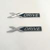 3D Metal X Drive Logo Xdrive Emblem Nameplate Car Trunk Badge For 328i 525 535d 530d G20 F10 Xdrive Sticker Accessories