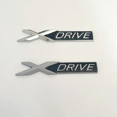 3D Metal X Drive Logo Xdrive Emblem Nameplate Car Trunk Badge For 328i 525 535d 530d G20 F10 Xdrive Sticker Accessories