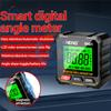 360 Degree Protractor RN01 Digital Angle Gauge Goniometer Four-sided Strong Magnetic Protractor Tester Measuring Tools