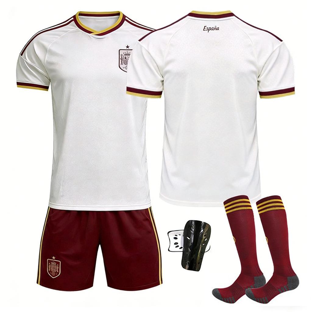 2627 US, Canada and Mexico World Cup Spain Away No. 19 Yamal Jersey 17 Williams Football Jersey Suit Men's