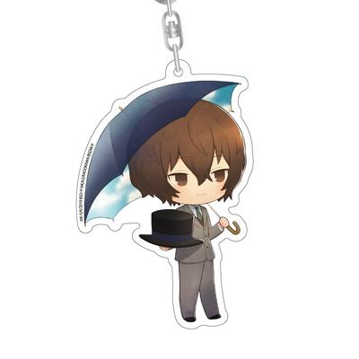 Bungo Stray Dogs Bungo Stray Dogs  Kasakko Acrylic Keychain Osamu Dazai