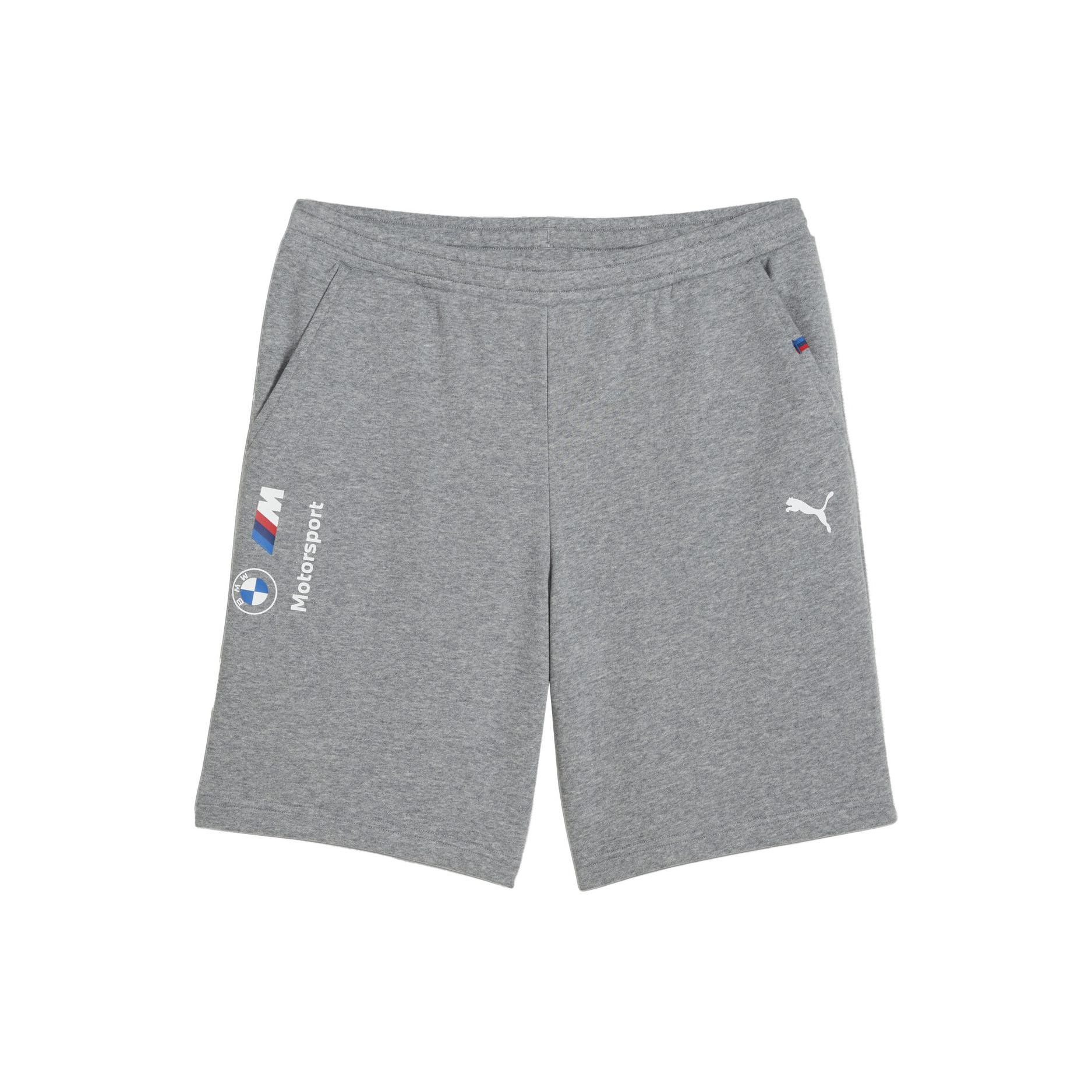 

Puma Bmw Mms Essential Sweat Shorts Men Shorts Gray 624164-03 S