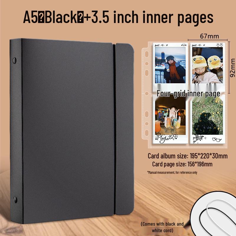 Polaroid Photo Card Album Holder: 3-Inch, 149-Grid Storage for Photos and Postcards.