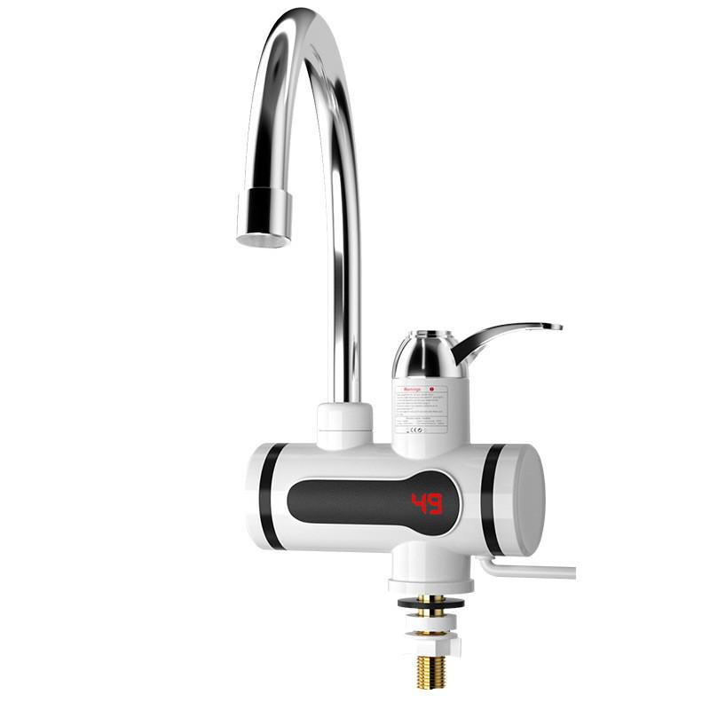 Dual-Use Instant Electric Water Faucet for Kitchen & Bathroom - Hot/Cold Small Water Heater for Shower