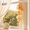 Easy Assembly Dragon Decor DIY Spiral Hanging Ornament Kit, Decorative Art Craft, Family Activity Craft Handmade Crochet Kit for Home Classroom