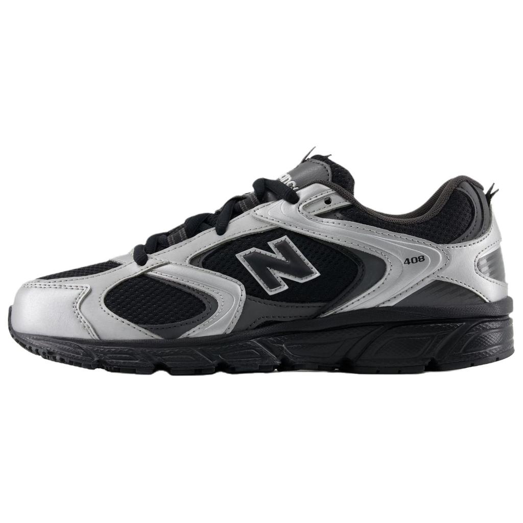 New Balance 408 Abrasion Resistant Low Top Casual Shoes Unisex Black Sneakers ML408SB