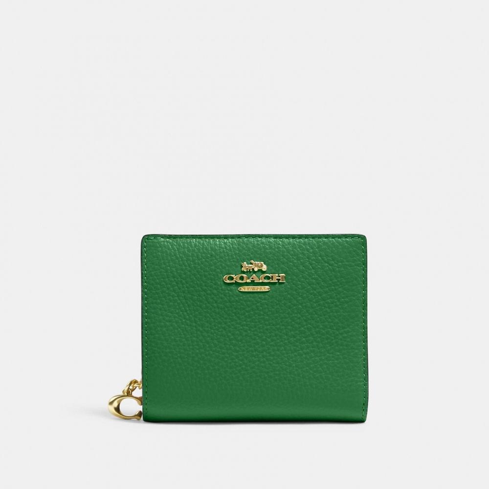 Coach Coach Cvakací peněženka Zlatá Křídová