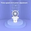 Kitty Portable Mini Small Fan Student Handheld Small Fan Influencer Desktop USB