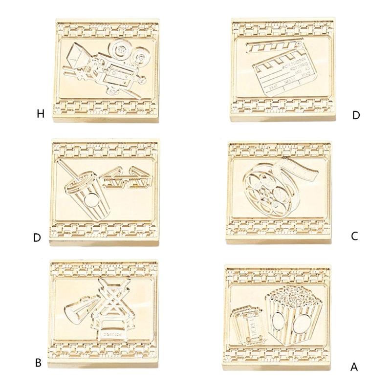 Metal Sealing Stamp Head Wax Stamp Head Only Emboss Sealings Wax Scrapbooking Stamp Head Wax Seal Stamp Head Replacement