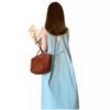 French Mori Pleated Sleeveless Dress Women's Summer Lazy Wind Loose Vest Long Dress Seaside Vacation Beach Dress