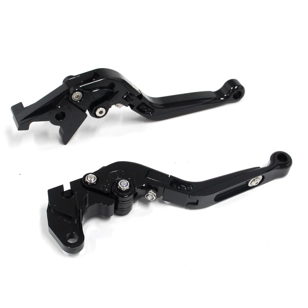 Extendable and Foldable Aluminum Alloy Modified Brake Clutch Lever 6 Levels Adjustment for Suzuki