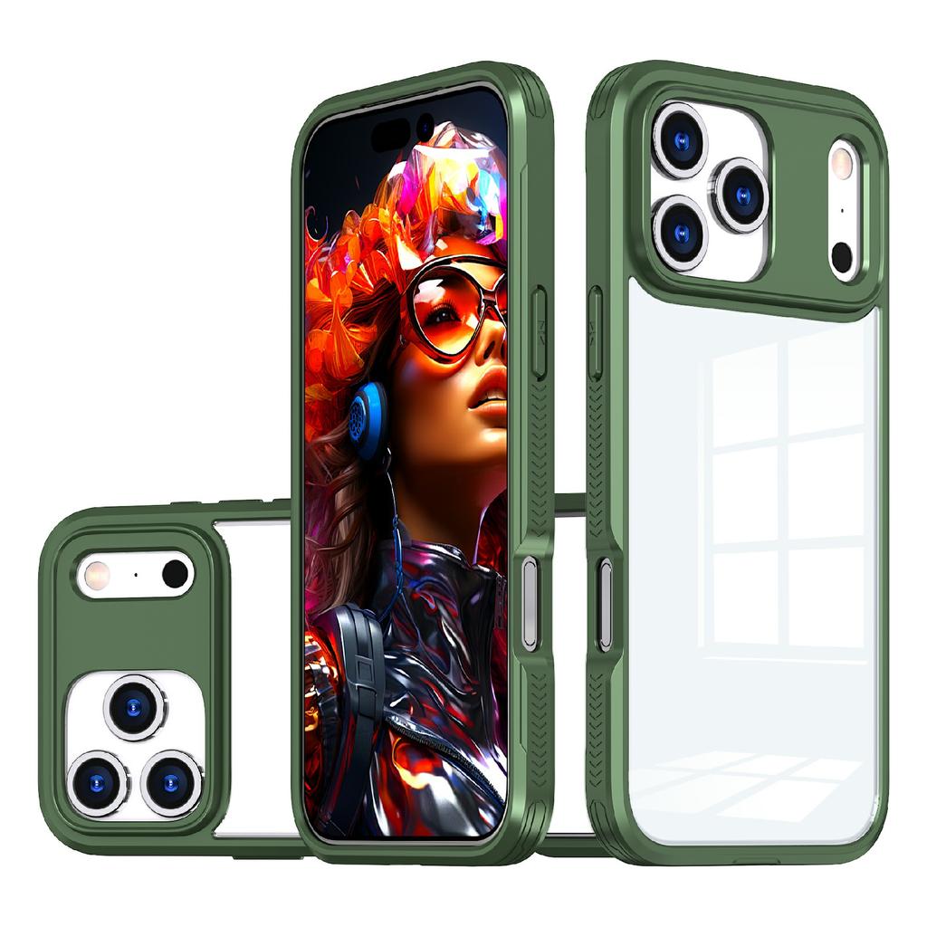 For iPhone 17 Pro Max Case Ultra Slim TPU PC Clear Phone Back Cover