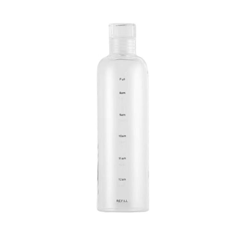 Shangqi Portable Graduated Glass Water Bottle