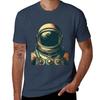 Spaceman T-Shirt Functional Casual Short Sleeve Tee