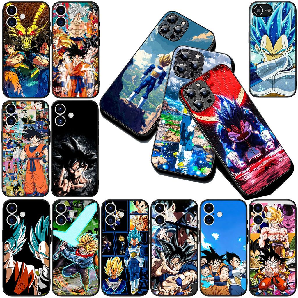 Cover for Apple iPhone 17 Pro XS Max Air 6 7 8 Plus 5 + SE 2022 SE2 16E 8+ Casing Phone Case Vegeta Dragons Balls Goku IV
