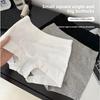 Shorty Boxer d'Été Simple en Coton Enveloppant les Fesses Confortable Respectueux de la Peau Sans Trace Antidérapant pour Femmes