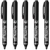 Pentel Oil-based Pen, Knock Type, Handy S, PentelPen, XNXS15-AP, Fine, Black, 5