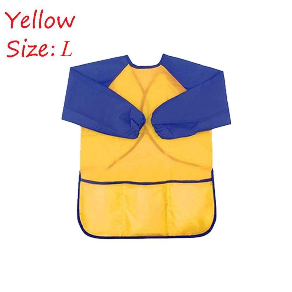 Cute Craft Kitchen Cooking Bib Waterproof Art Kids Painting Apron