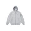 Palace Bonded Sherpa Zip Hood Grey Marl Unisex Outerwear P26CS016