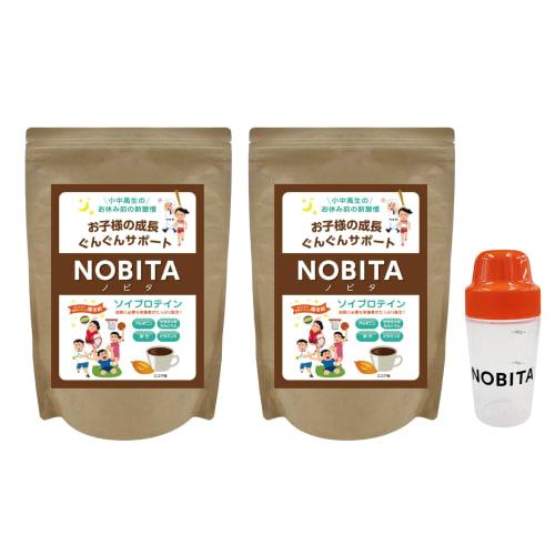 

NOBITA Protein Soy Protein FD0002 600g (Set of 2) with Shaker (Cocoa Flavor)