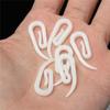 Ring Door White 100PCS Plastic Home Hooks Curtain Hanging Hooks for Home Curtain Curtain Hook