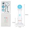 Kinsei Beauty 3 In 1 Electric Cleansing Brush Sonic Rotating Cleansing Brush Galvanic Facial Spa System Deeply Clean and Remove Blackheads