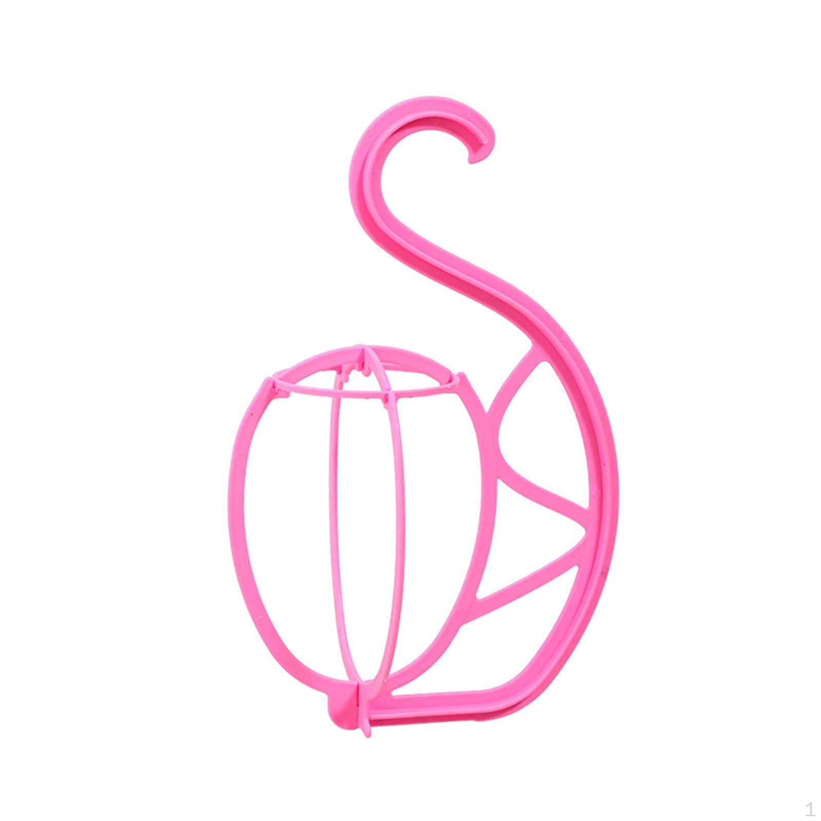 

Подвесной держатель для парика, удобное решение для хранения париков и волос красный