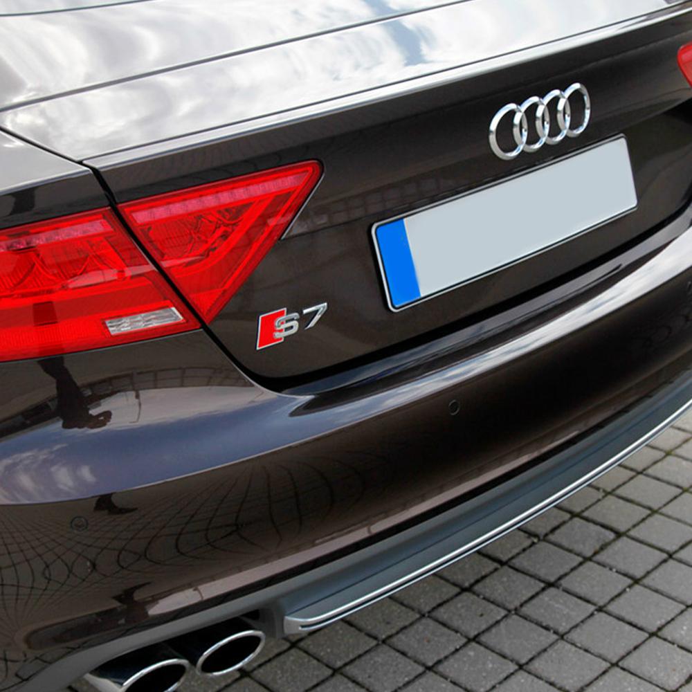 For hot S3 S4 S5 S6 S7 S8 A4 B8 B6 B9 B7 C7 C6 C5 A3 8P 8V 8L A6 Car Body Rear Trunk ABS Badge Emblem Sticker Decor Accessories
