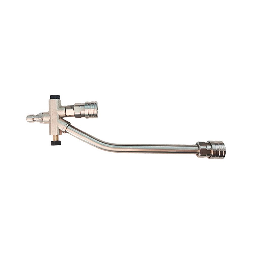 Foam Cannon for Pressure Washer with Dual-Connector Tool, Car Foam Blaster with 14'' Quick Connect